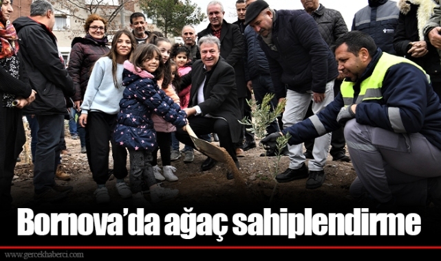 Bornova’da ağaç sahiplendirme