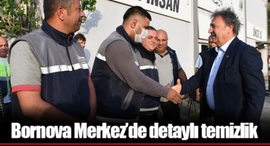 Bornova Merkez’de detaylı temizlik