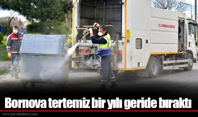Bornova tertemiz bir yılı geride bıraktı
