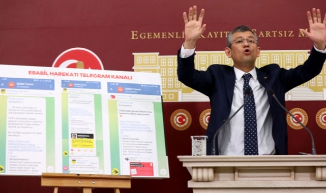 CHP'li Özgür Özel'in ifşa ettiği 'trol ordusu' Ebabil Harekâtı'ndan ilk paylaşım