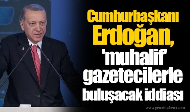 Cumhurbaşkanı Erdoğan, 'muhalif' gazetecilerle buluşacak iddiası