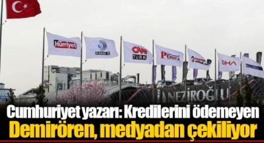 Cumhuriyet yazarı: Kredilerini ödemeyen Demirören, medyadan çekiliyor