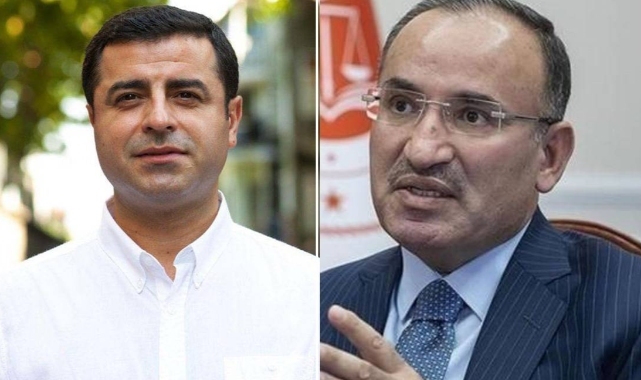 Demirtaş'tan Bozdağ'a: Kendinizi yerimize koyup cezaevleriyle ilgili düzenlemeleri öyle yapın; yerimizde olmanıza fazla kalmadı