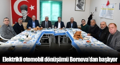 Elektrikli otomobil dönüşümü Bornova’dan başlıyor