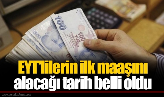 EYT'lilerin ilk maaşını alacağı tarih belli oldu