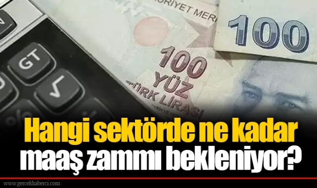Hangi sektörde ne kadar maaş zammı bekleniyor? İşte tahminler...