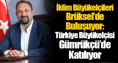 İklim Büyükelçileri Brüksel’de Buluşuyor: Türkiye Büyükelçisi Gümrükçü’de Katılıyor