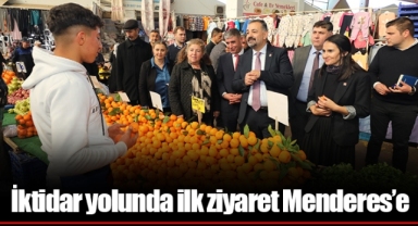İktidar yolunda ilk ziyaret Menderes’e