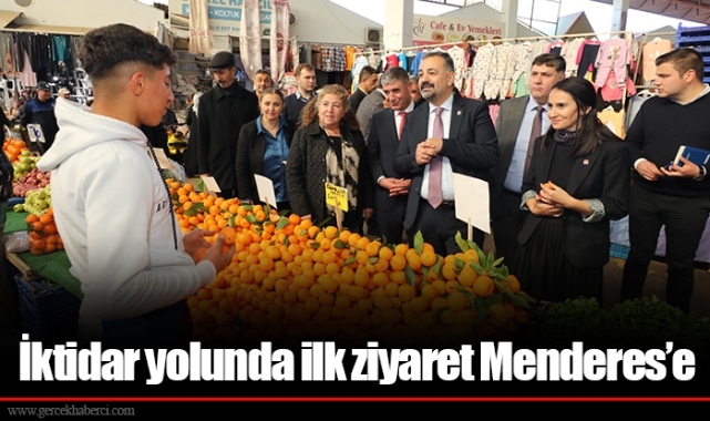 İktidar yolunda ilk ziyaret Menderes’e