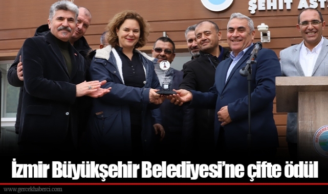 İzmir Büyükşehir Belediyesi’ne çifte ödül