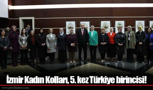 İzmir Kadın Kolları, 5. kez Türkiye birincisi!