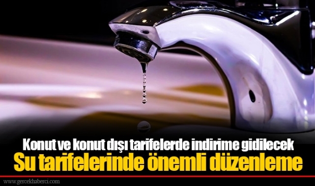 Konut ve konut dışı tarifelerde indirime gidilecek