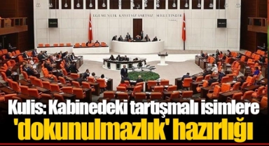 Kulis: Kabinedeki tartışmalı isimlere 'dokunulmazlık' hazırlığı