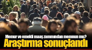 Memur ve emekli maaş zammından memnun mu? Araştırma sonuçlandı
