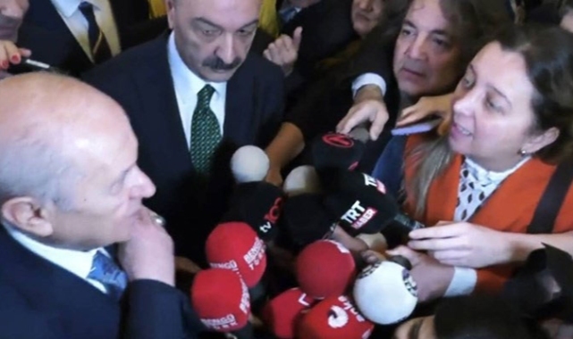 MHP yine 'Sinan Ateş' sorusu soran gazeteciyi hedef aldı: "Gazeteci kılığındaki provokatör"