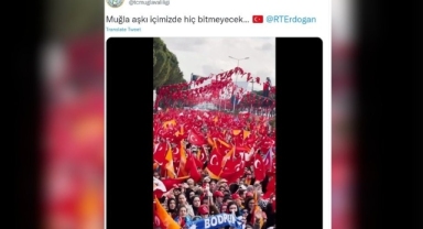 Muğla Valiliği AK Parti tweeti attı