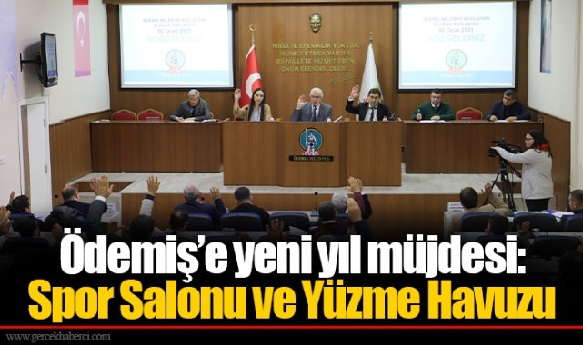 Ödemiş’e yeni yıl müjdesi: Spor Salonu ve Yüzme Havuzu 