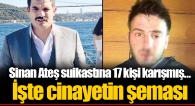 Sinan Ateş suikastına 17 kişi karışmış... İşte cinayetin şeması