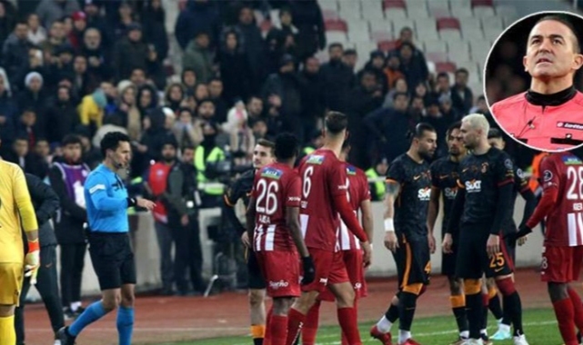 Sivasspor TFF’ye başvurdu: Galatasaray maçı tekrarlansın