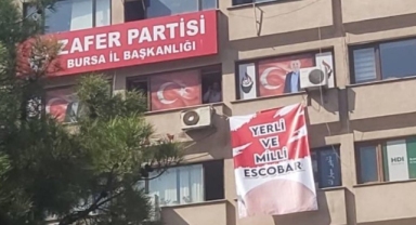 Soylu'dan Zafer Partisi Bursa İl Başkanlığı'na 'Escobar' davası