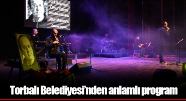 Torbalı Belediyesi’nden anlamlı program