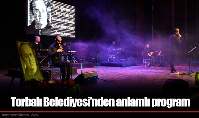 Torbalı Belediyesi’nden anlamlı program