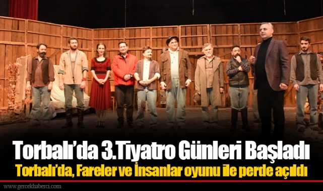 Torbalı’da 3.Tiyatro Günleri Başladı