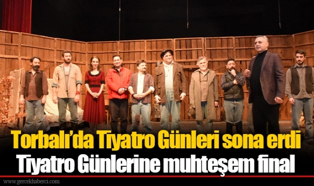Torbalı’da Tiyatro Günleri sona erdi