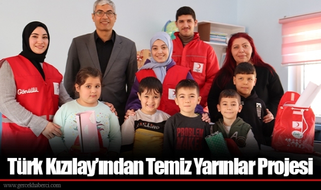 Türk Kızılay’ından Temiz Yarınlar Projesi