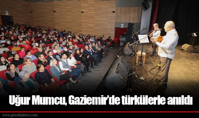 Uğur Mumcu, Gaziemir’de türkülerle anıldı