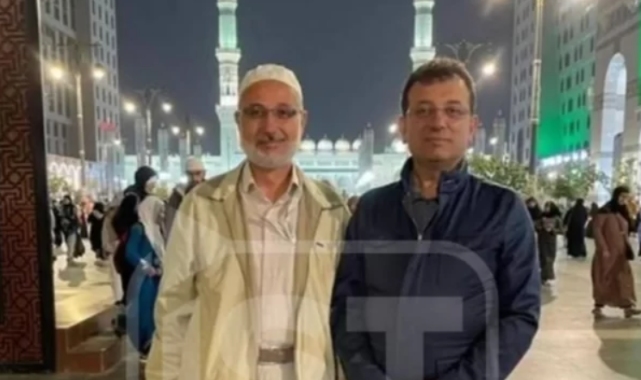 Umreye giden İmamoğlu’ndan ilk fotoğraf