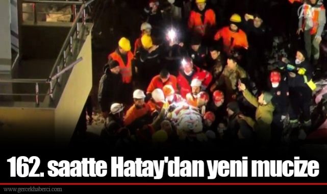 162. saatte Hatay'dan yeni mucize