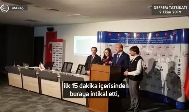 2019 yılında yapılan deprem tatbikatının yapıldığı otel enkaza döndü