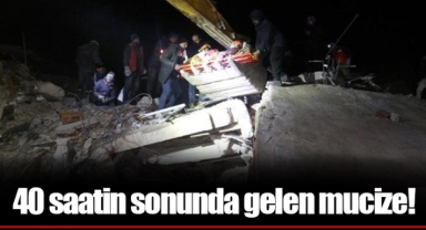 40 saatin sonunda gelen mucize!