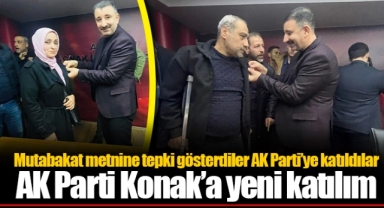AK Parti Konak’a yeni katılım