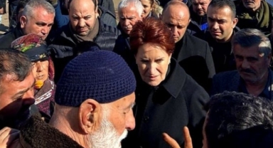 Akşener depremin dördüncü gününde sahaya indi