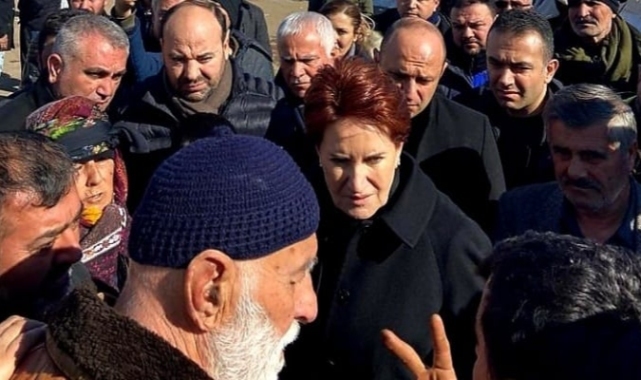 Akşener depremin dördüncü gününde sahaya indi