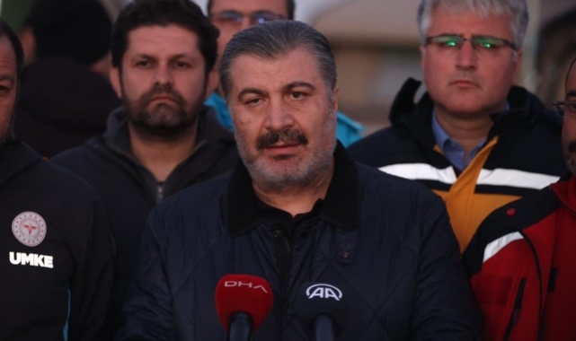Bakan Koca: Arama kurtarma faaliyetleri bitmeden sakal kesmek içimden gelmiyor