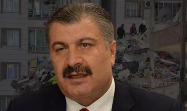 Bakan Koca deprem bölgesinde açıkladı: Gereken tedbirler alındı