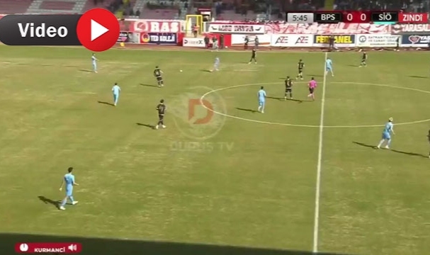 Batman Petrolspor-Siirt Spor maçında "Hükümet istifa" sloganları yankılandı