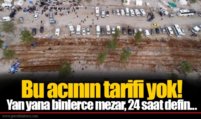 Bu acının tarifi yok! Yan yana binlerce mezar, 24 saat defin...