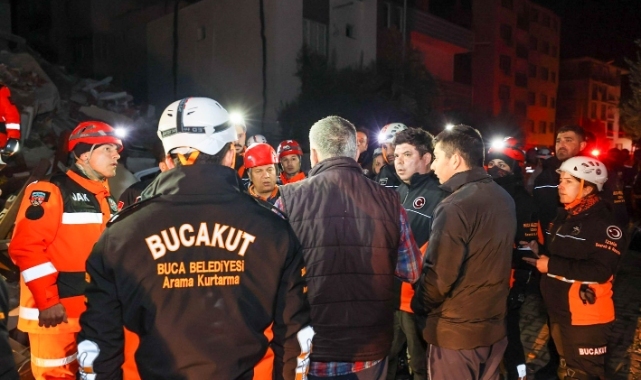 Buca’nın kurtarma ekibi afet bölgesinde