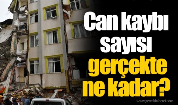 Can kaybı sayısı gerçekte ne kadar?