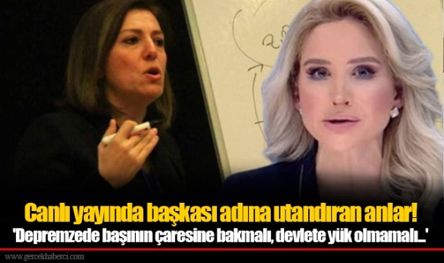 Canlı yayında başkası adına utandıran anlar!  'Depremzede başının çaresine bakmalı, devlete yük olmamalı...'