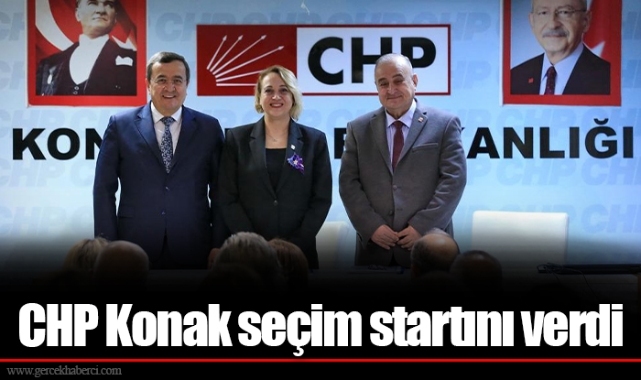 CHP Konak seçim startını verdi