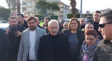 CHP lideri Kılıçdaroğlu İskenderun'a geçti
