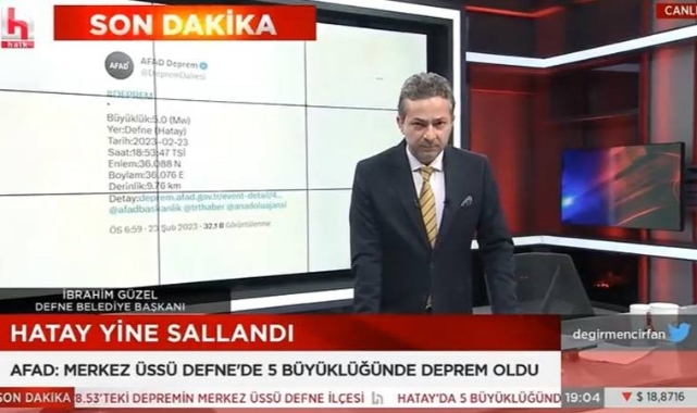 Defne Belediye Başkanı İbrahim Güzel: Vallahi yeter, bir çadır gönderemediniz; beni de Silivri'ye atın