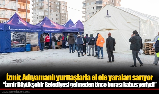 “İzmir Büyükşehir Belediyesi gelmeden önce burası kabus yeriydi”