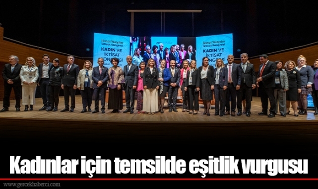 Kadınlar için temsilde eşitlik vurgusu