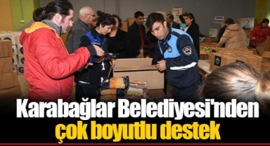 Karabağlar Belediyesi'nden çok boyutlu destek